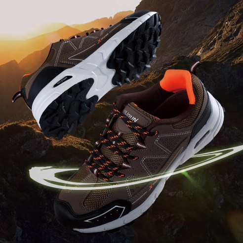 편안하고 내구성 있는 슈앤필 남성 경량 등산화로 자연의 아름다움을 안락하게 탐험하세요.