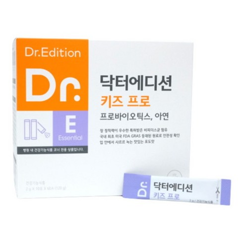 [바이탈포션]닥터에디션 키즈프로 비피더스 BGN4 어린이유산균, 1박스, 60회분