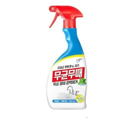 피죤 무균무때 욕실용 청소세제, 500ml, 2개