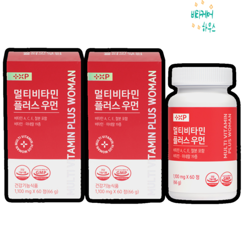 [B.C.H]꼼꼼하게 엄선한 여성 종합 영양 해결책, 1개, 120회분