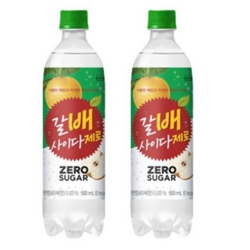 갈배 제로사이다, 500ml, 12개