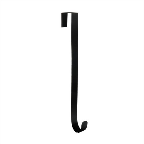 HUBO 1PC 크리에이티브 멀티 후크 크리스마스 메탈 화환, 1개, 검은 색