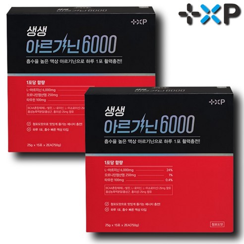 에너지 소모량이 많으신 분 아르기닌 6000 BCAA함유, 1개, 60정