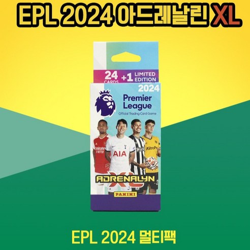 [파니니]파니니 EPL 2024 AXL 멀티팩 스포츠 카드 (축구카드), 혼합색상