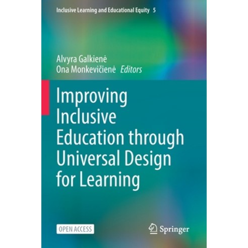 (영문도서) Improving Inclusive Education Through Universal Design for Learning Paperback, Springer, English, 9783030806606