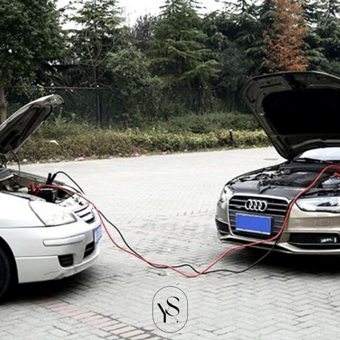 영스토어 차량 배터리 점프선-300AMP 자동차밧데리충전기점프스타트, 500AMP