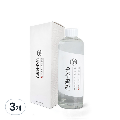 폴라포 피톤치드 편백수 탈취제 리필, 450ml, 3개