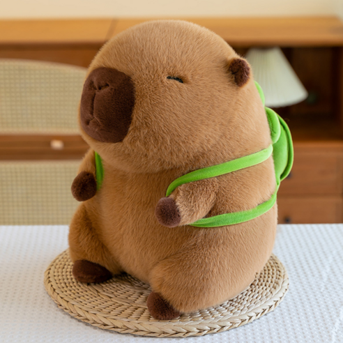 심쿵 카피바라 인형과 함께 행복 충전!