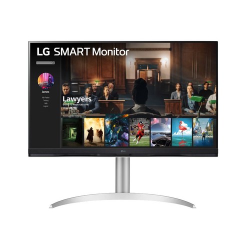 LG 32SQ730SW는 32인치의 4K 스마트모니터로, 다양한 기능과 편리한 사용성을 제공합니다.