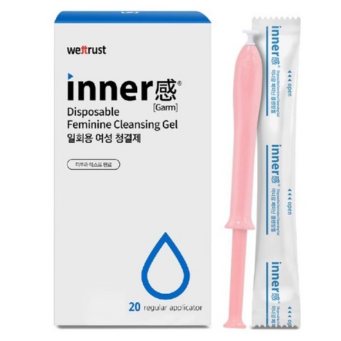 웨트러스트 이너감 페미닌 클렌징젤, 20p, 1.7g