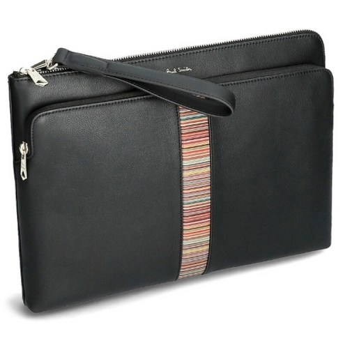 paul smith [명품]23SS 폴스미스 시그니처 스트라이프 클러치백 M1A ..