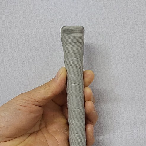 쫀쫀 파워 그립 밴드 테이프 골프채 그립 교체 쫀쫀 미끄럼방지, 그레이, 1개