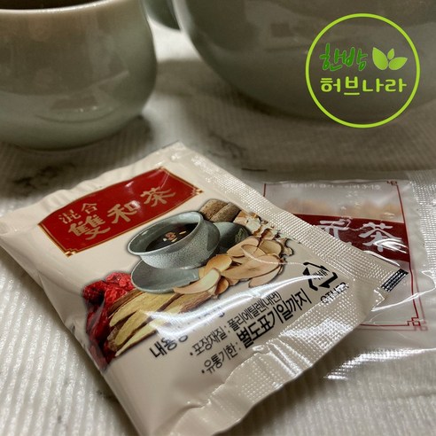 쌍화차 연말 선물용 쇼핑백포함 50포 1박스