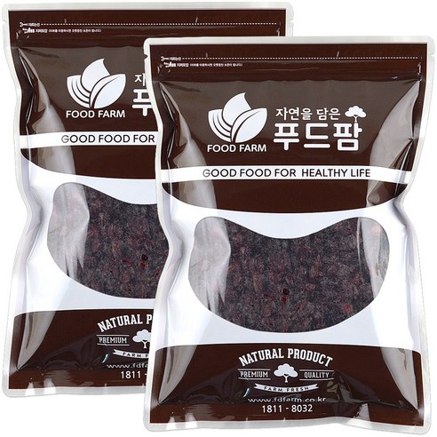 크랜베리 2kg(1kg+1kg) 캘리포니아 루비정품, 1kg, 2개