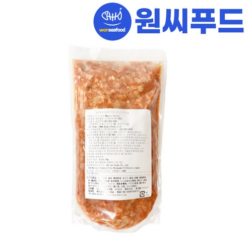 원씨푸드 마구로슈토 주도 참치내장젓갈 1kg