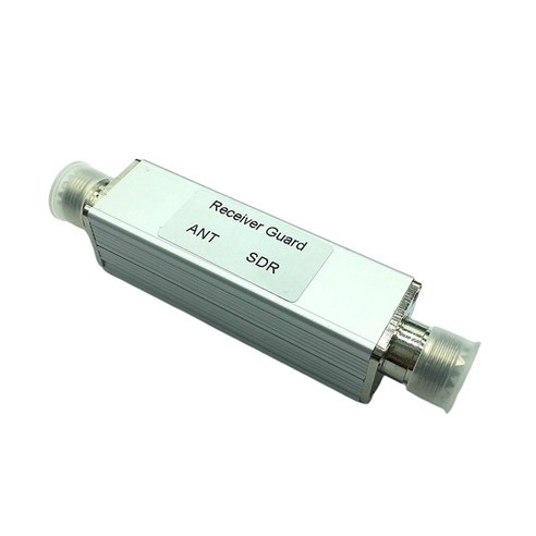 SDR 수신기 보호기 우수한 M 인터페이스 비디오 게임 교체 액세서리 감지 수신기 다기능, 0.98x0.98x4.41인치, 알루미늄 합금, 은