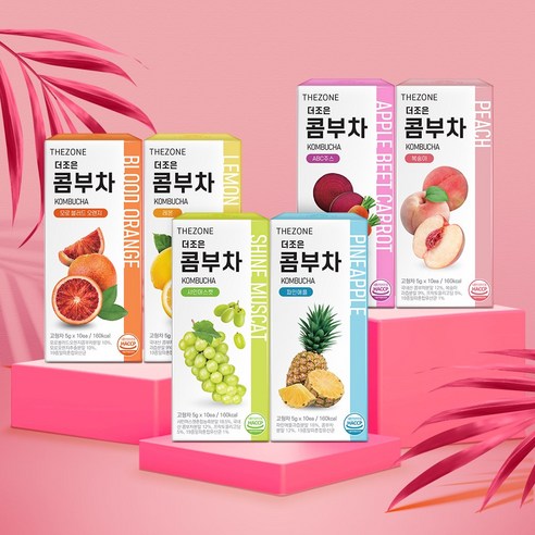 더존건강 콤부차 혼합 체험팩: 건강하고 맛있는 여름 음료의 필수품