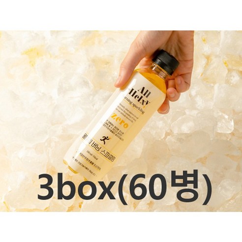 올헬씨 버닝 스파클링 제로, 120개, 340ml