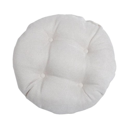 부드러운 라운드 층 베개 소파 좌석 쿠션 의자 좌석 패드 Beige-40cm, 설명