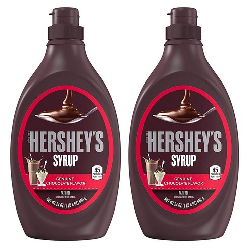 [미국직구] 허쉬 초콜릿 시럽 2개세트 2.72kg