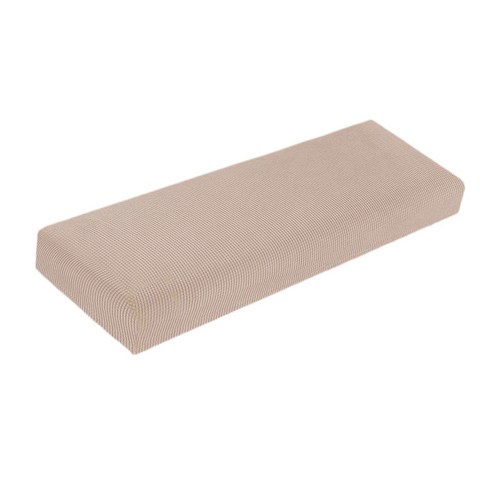 높은 뻗기 식당 벤치 덮개 벤치 Slipcover 이동할 수 있는 9개의 색깔, 카키, 폴리 에스터