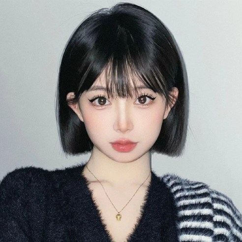 답답한 스타일링, Livetree 단발 가발로 5분 만에 고민 해결! 자연스러운 변신 후기 단발가발