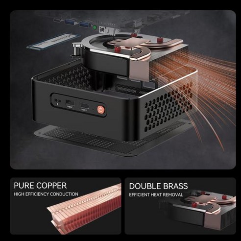 게이밍컴퓨터 미니컴퓨터 사무실 미니 9 7940 8 썬더볼트 3, 없음, 없음, 4) Ryzen 9 7940HS - 32G DDR5 1