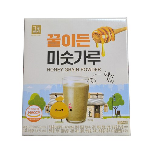 다농원 꿀이든 미숫가루 30T, 2개, 600g
