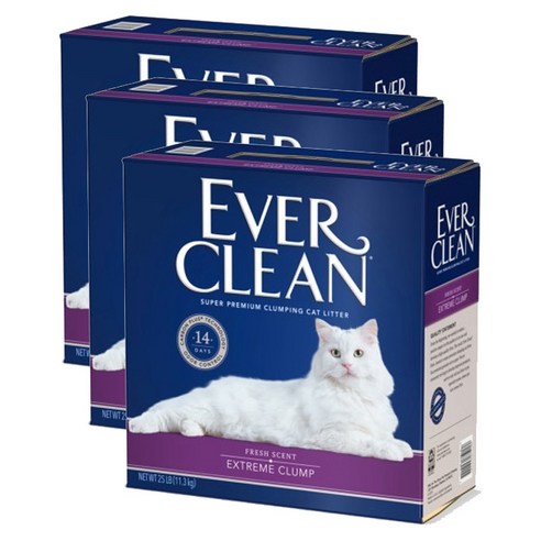 에버크린 EC 고양이 모래, 6.35kg, 3개, 상쾌한 향
