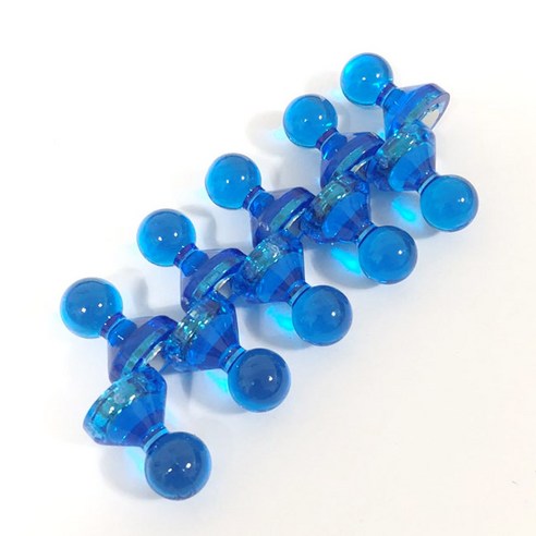 투명 큐티자석 D15mm 초강력 네오디움 [제이스마그네트], 50개, 블루