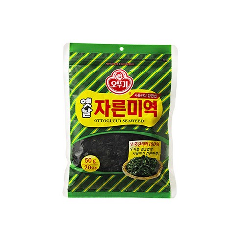 오뚜기 옛날 자른 미역, 50g, 2개