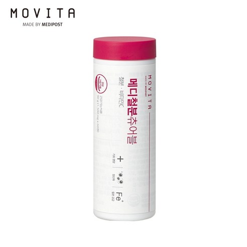 메디포스트 철분 임산부 어린이 자두맛 츄어블 60정 24mg, 1개