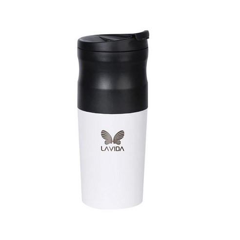 LAVIDA T1 전동 일체형 커피머신 원두분쇄기, MG731D2(화이트)