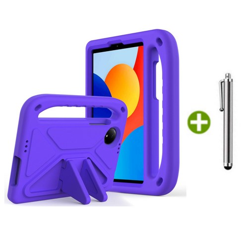 샤오미 레드미 패드 SE 8.7인치 전용 에바폼 케이스 커버 케이스나라 XiaoMi Redmi Pad SE 8.7, 퍼플, 1개