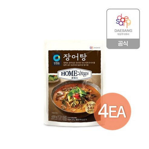 청정원 호밍스 장어탕 450g x 4개, 단품
