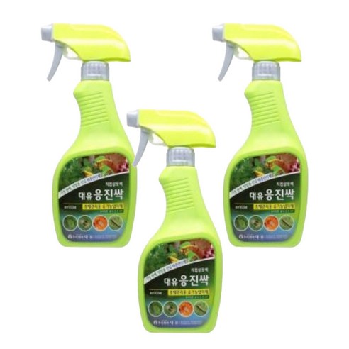 해충 퇴치약 응진싹 500ml, 3개