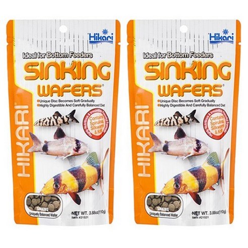 히카리 싱킹 와퍼 코리도라스 사료, 25g, 1개
