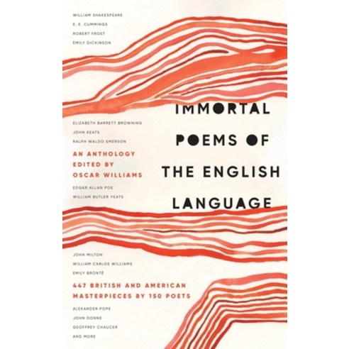 (영문도서) Immortal Poems of the English Language Paperback, Gallery Books, 9781982191542