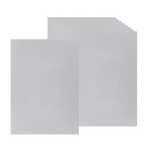 10PCS 벨벳 원단 끈적 끈적한 백 시트 보석 서랍 상자에 대 한 자체 접착 벨벳 원단 공예 직물 및 공예 A4 시트, 보풀, 회색