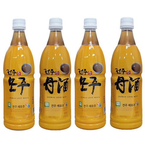 천년주가 전주모주 750ml X4개 한방음료 차 발효음료, 750ml, 4개
