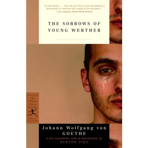 (영문도서) The Sorrows of Young Werther Paperback, Modern Library, English, 9780812969900