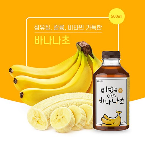 미담은 이화식초 바나나초, 1L, 1개