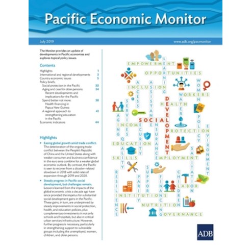 Pacific Economic Monitor -- July 2019 Paperback, Asian Development Bank