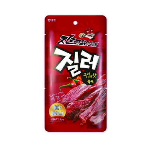 샘표 질러 크레이지핫 육포, 30g, 10개