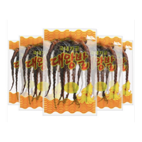 해맑은푸드 대왕발, 70g, 5개