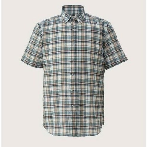 트레몰로 인디안 BY (주)세정 동아쇼핑 미니멀 체크 반팔 남방 TRNNSYM3371