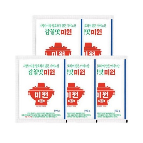 청정원 감칠맛나는미원, 500g, 4개