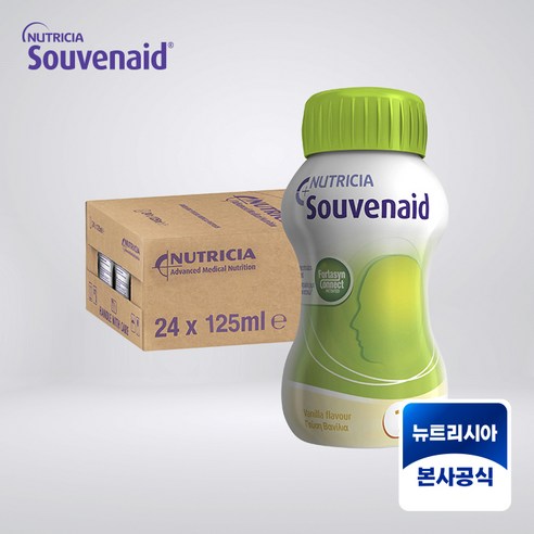 뉴트리시아 수버네이드 바닐라맛 125ml 24개입, 수버네이드 24개입