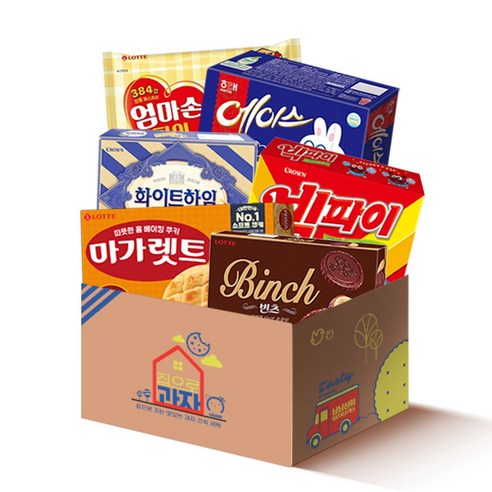 사무실을 달콤하게 만들어주는 냠냠상회 대용량 과자세트