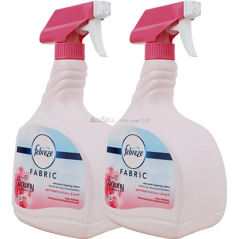 페브리즈 다우니 섬유 탈취제 920ml x 2개 탈취/방향/살충 페브리즈 다우니 섬유 탈취제 920ml x 2개 탈취/방향/살충